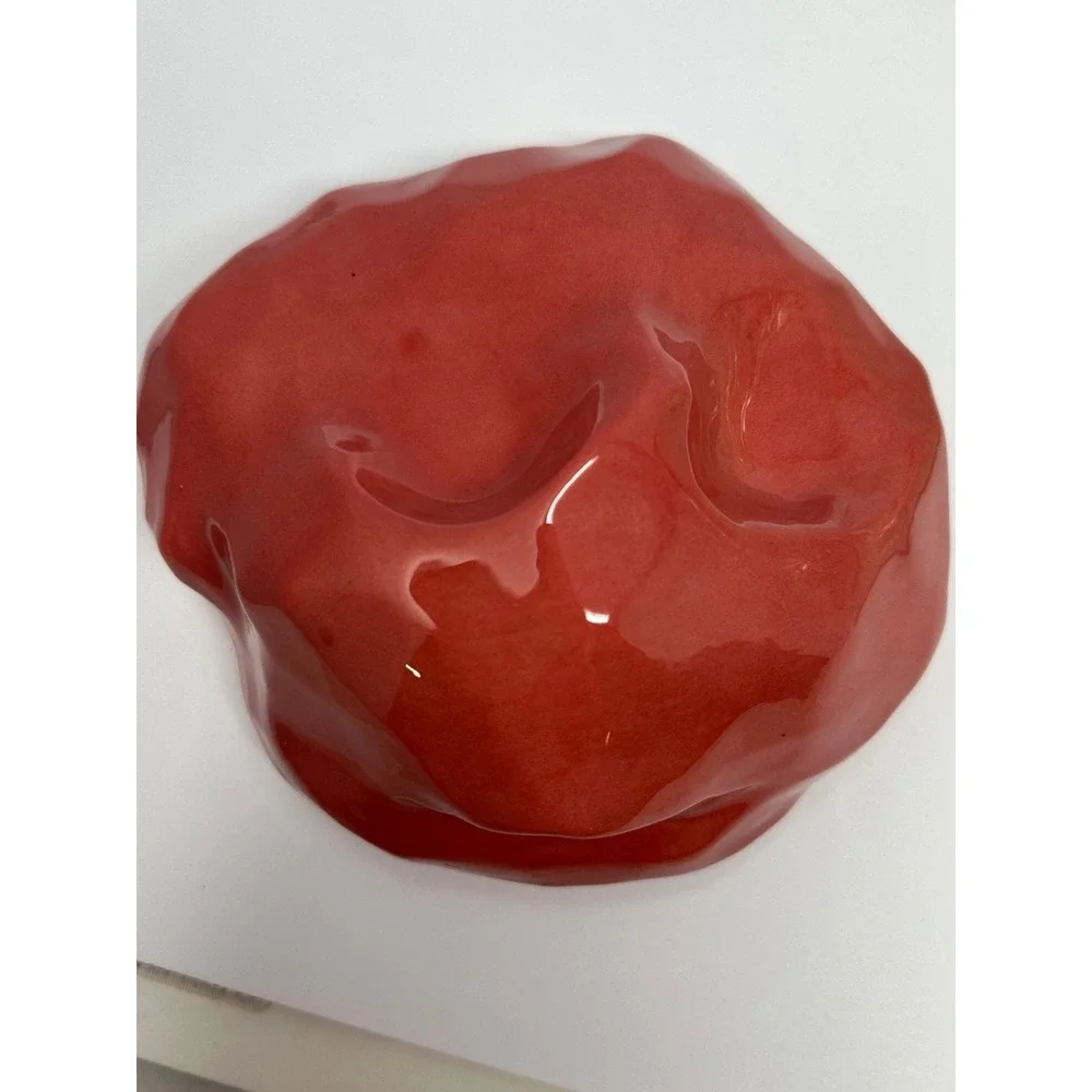 Vintage Christmas Santa Claus Cookie Jar Holiday A4